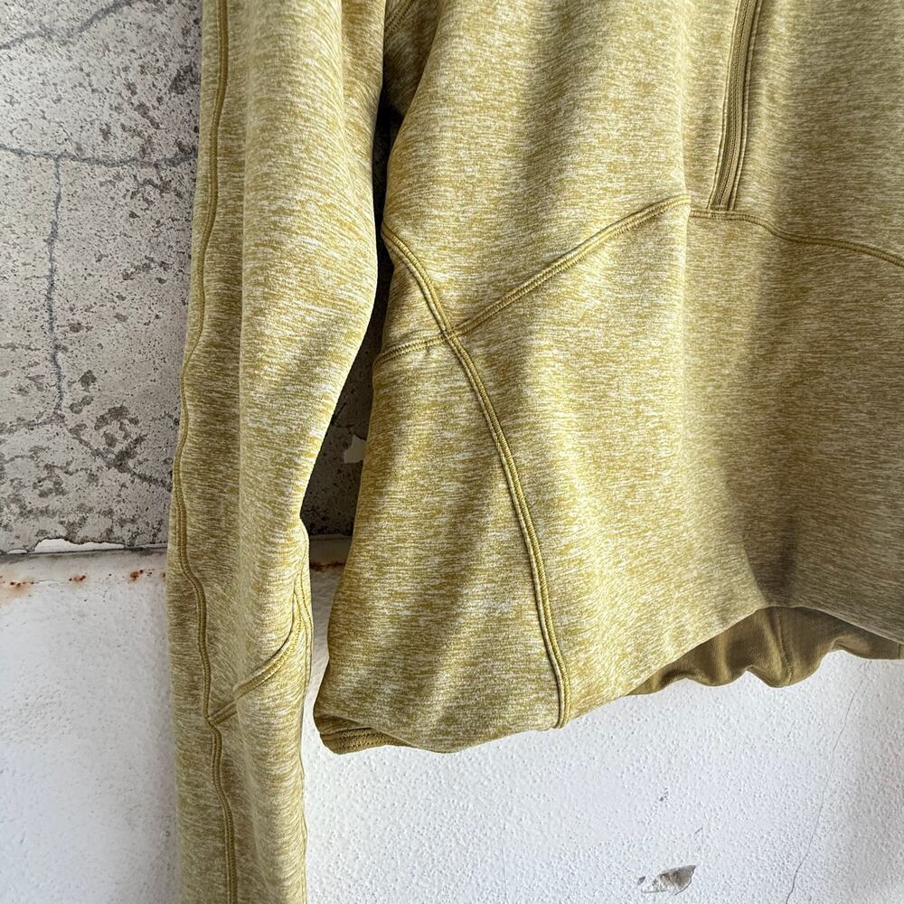 Lululemon Half Zip Pullover Jacket Chartreuse Thu… - image 3